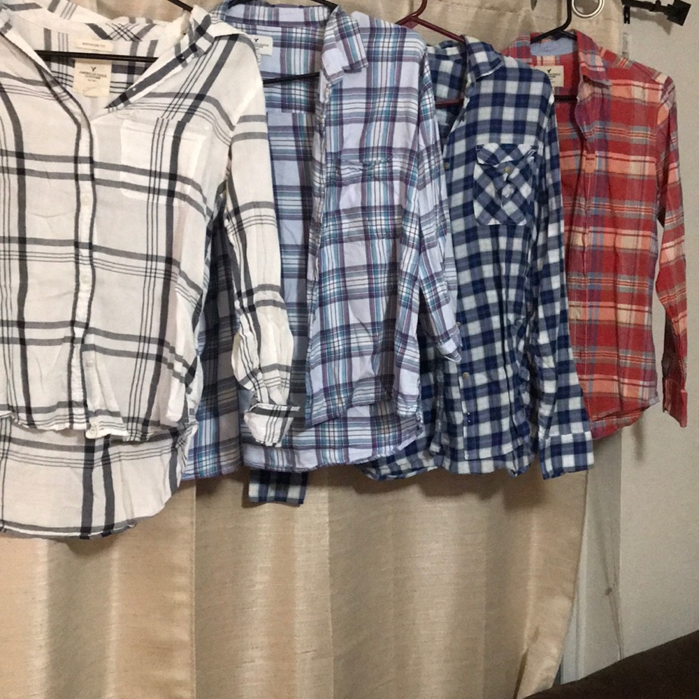 American Eagle Flannels!